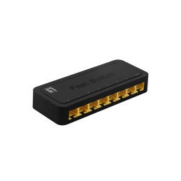 LevelOne FEU-0812 switch di rete Non gestito Fast Ethernet (10 100) Nero