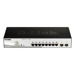 D-Link DGS-1210-08P Gestito L2 Gigabit Ethernet (10 100 1000) Supporto Power over Ethernet (PoE) Nero