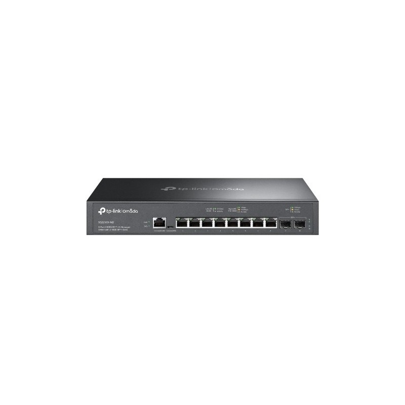 TP-Link Omada SG3210X-M2 switch di rete Gestito L2+ 2.5G Ethernet (100 1000 2500) 1U Nero