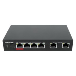 Intellinet 561686 switch di rete Fast Ethernet (10 100) Supporto Power over Ethernet (PoE) Nero