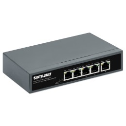 Intellinet 562010 switch di rete Non gestito Gigabit Ethernet (10 100 1000) Supporto Power over Ethernet (PoE) Nero