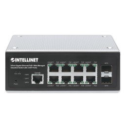 Intellinet 508278 switch di rete Gestito L2+ L3 Gigabit Ethernet (10 100 1000) Supporto Power over Ethernet (PoE) Nero