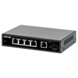 Intellinet 561822 switch di rete Gigabit Ethernet (10 100 1000) Supporto Power over Ethernet (PoE) Nero