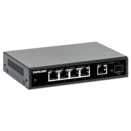 Intellinet 561822 switch di rete Gigabit Ethernet (10 100 1000) Supporto Power over Ethernet (PoE) Nero