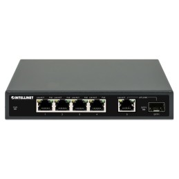 Intellinet 561822 switch di rete Gigabit Ethernet (10 100 1000) Supporto Power over Ethernet (PoE) Nero