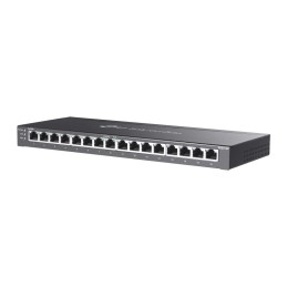 TP-Link Omada SG2016P switch di rete Gestito L2 L2+ Gigabit Ethernet (10 100 1000) Supporto Power over Ethernet (PoE) Nero