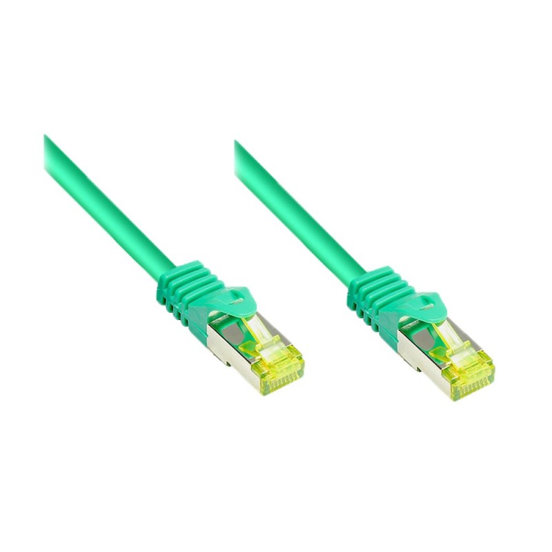 Alcasa S FTP Cat.7 1m cavo di rete Verde Cat7 S FTP (S-STP)