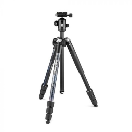Manfrotto Element MII Aluminium treppiede Fotocamere digitali film 3 gamba gambe Nero