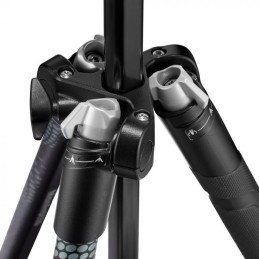 Manfrotto Element MII Aluminium treppiede Fotocamere digitali film 3 gamba gambe Nero
