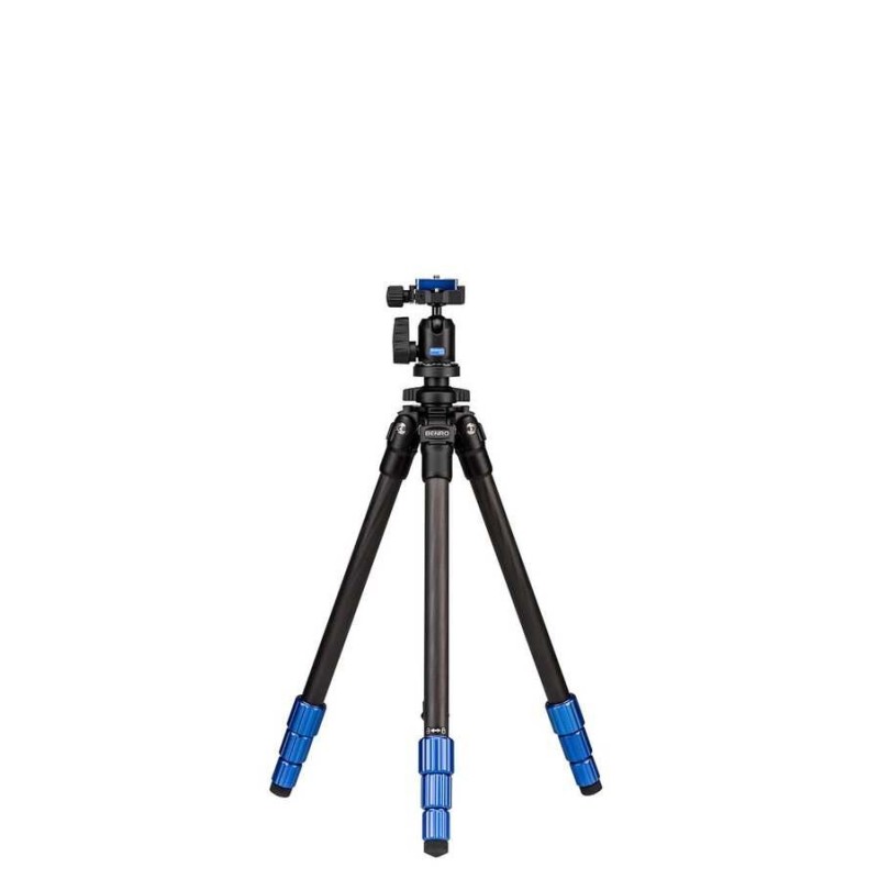Benro TSL08CN00 treppiede Fotocamere digitali film 3 gamba gambe Nero, Blu