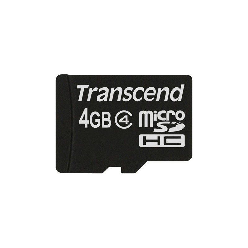 Transcend TS4GUSDC4 memoria flash 4 GB MicroSDHC