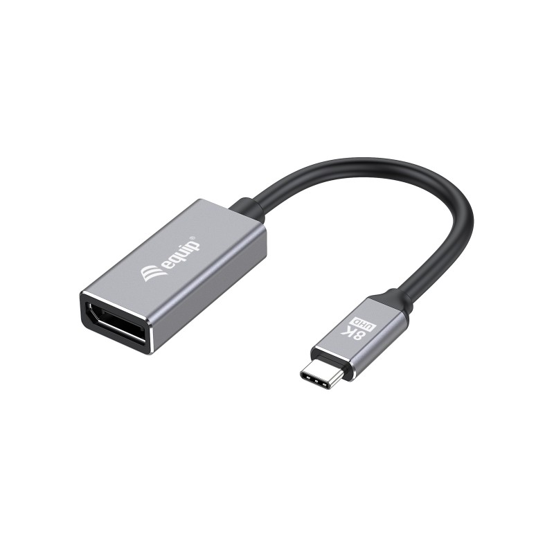 Equip 133493 cavo e adattatore video 0,15 m USB tipo-C DisplayPort Nero, Grigio Equip 133493 cavo e adattatore video 0,15 m USB tipo-C DisplayPort Nero, Grigio