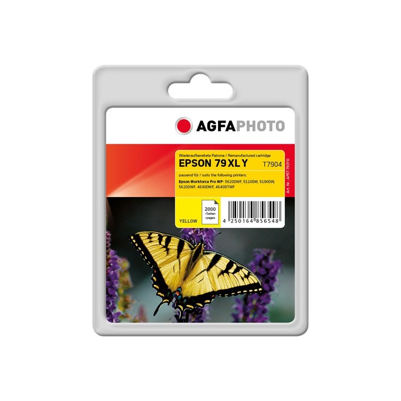 AgfaPhoto APET790YD cartuccia d'inchiostro 1 pz Compatibile Giallo