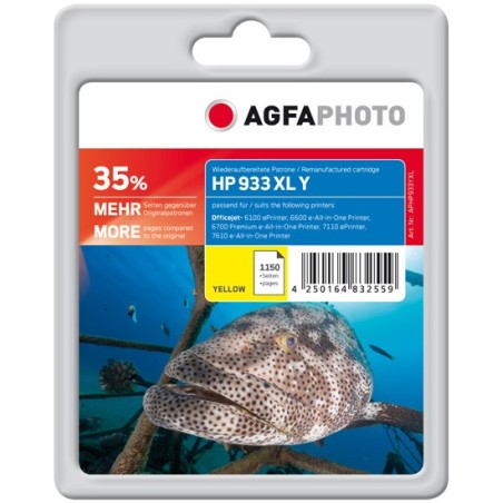 AgfaPhoto APHP933YXL cartuccia d'inchiostro 1 pz Giallo