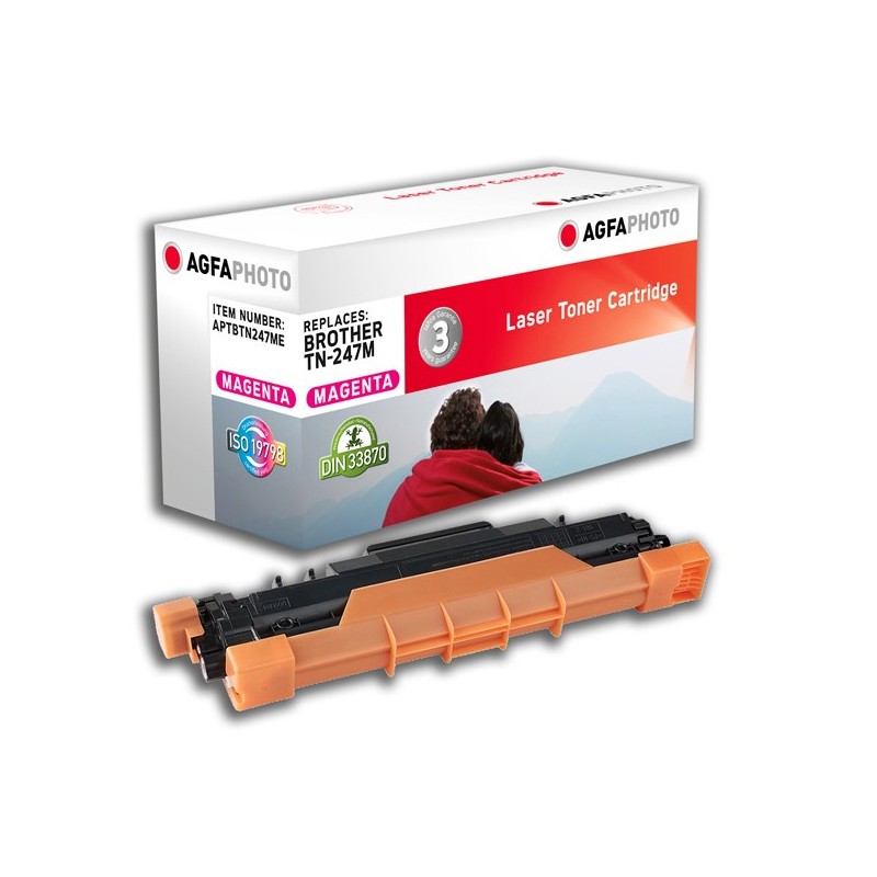 AgfaPhoto APTBTN247ME cartuccia toner 1 pz Compatibile Ciano