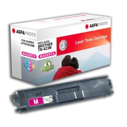 AgfaPhoto APTBTN423ME cartuccia toner 1 pz Compatibile Magenta