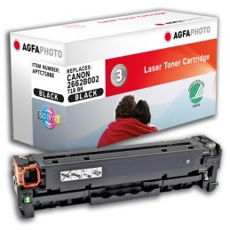 AgfaPhoto APTC718BE cartuccia toner 1 pz Nero