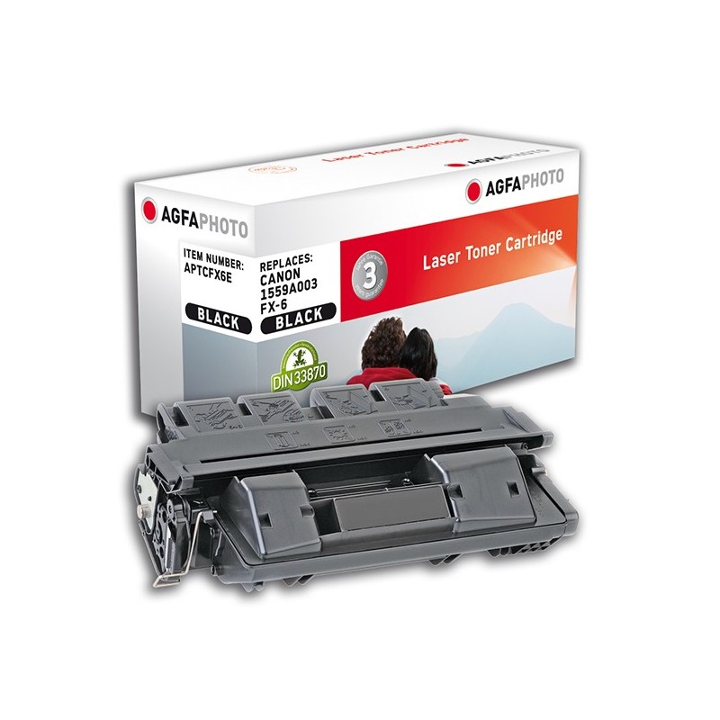 AgfaPhoto 1559A003   FX-6 cartuccia toner 1 pz Nero