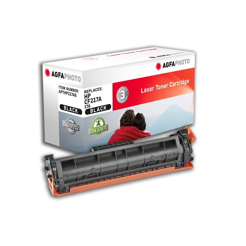 AgfaPhoto APTHP217AE cartuccia toner 1 pz Compatibile Nero