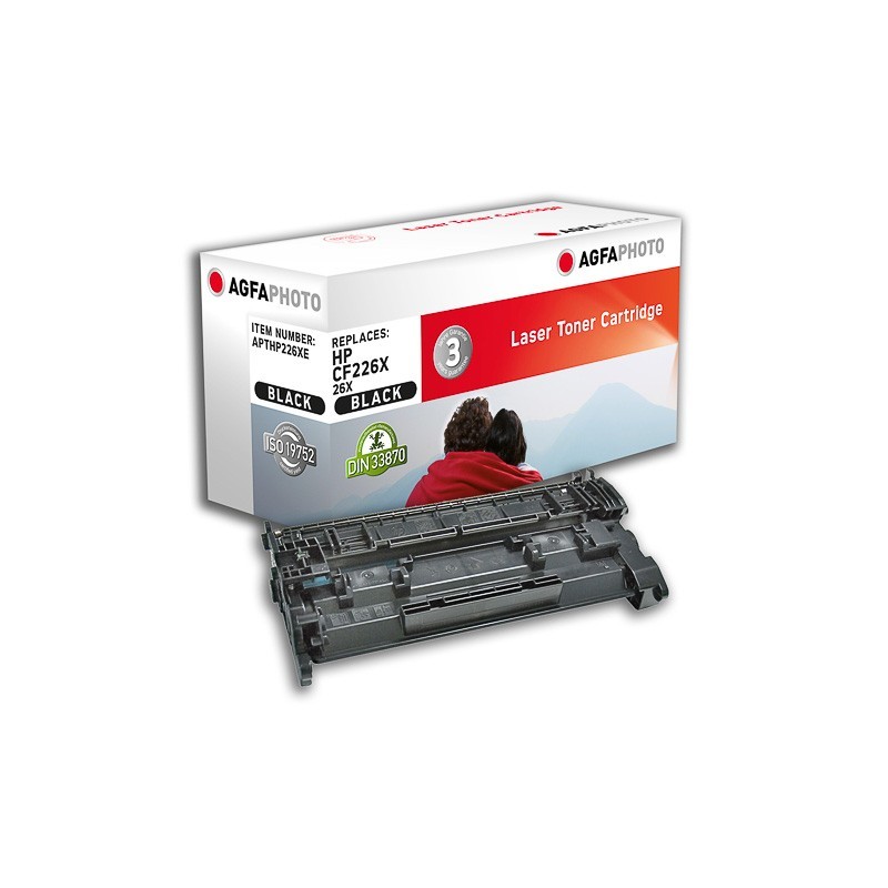 AgfaPhoto APTHP226XE cartuccia toner 1 pz Nero