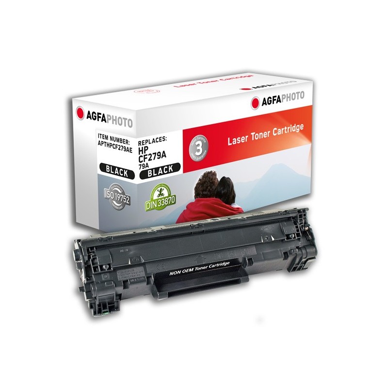 AgfaPhoto APTHPCF279AE cartuccia toner 1 pz Compatibile Nero