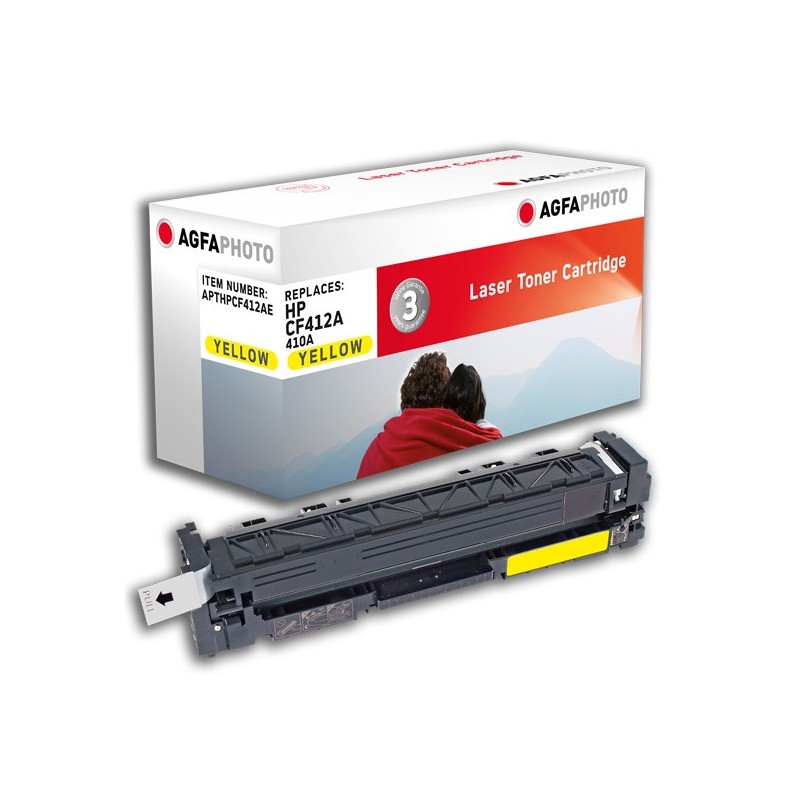 AgfaPhoto APTHPCF412AE cartuccia toner 1 pz Giallo