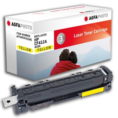 AgfaPhoto APTHPCF412AE cartuccia toner 1 pz Giallo