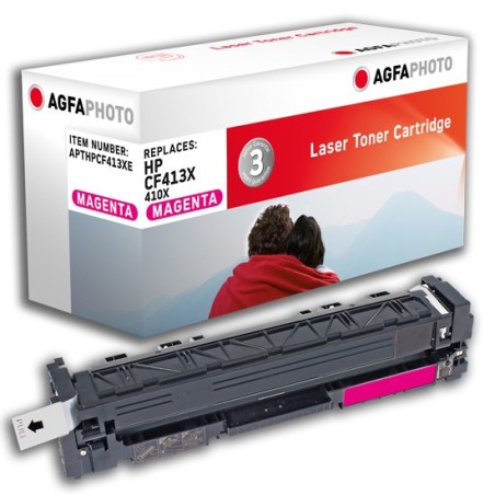 AgfaPhoto APTHPCF413XE cartuccia toner 1 pz Compatibile Magenta