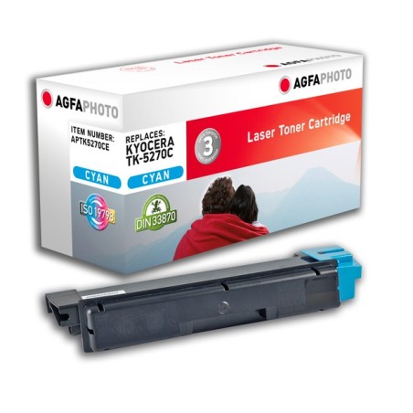 AgfaPhoto APTK5270CE cartuccia toner 1 pz Compatibile Ciano