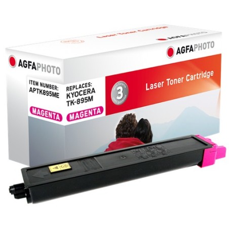 AgfaPhoto APTK895ME cartuccia toner 1 pz Magenta