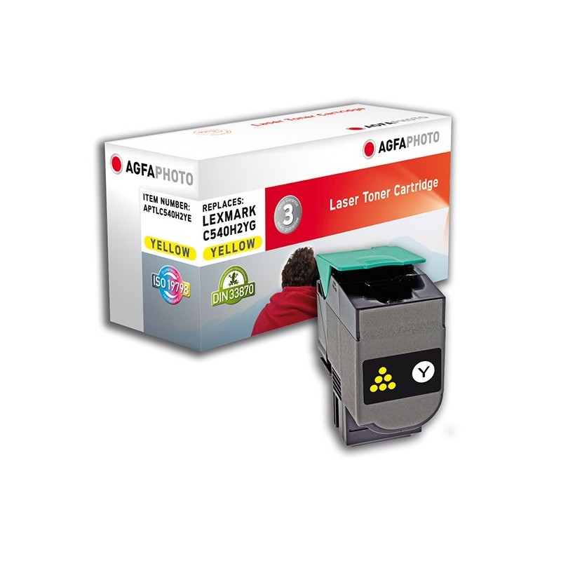 AgfaPhoto APTLC540H2YE cartuccia toner 1 pz Giallo