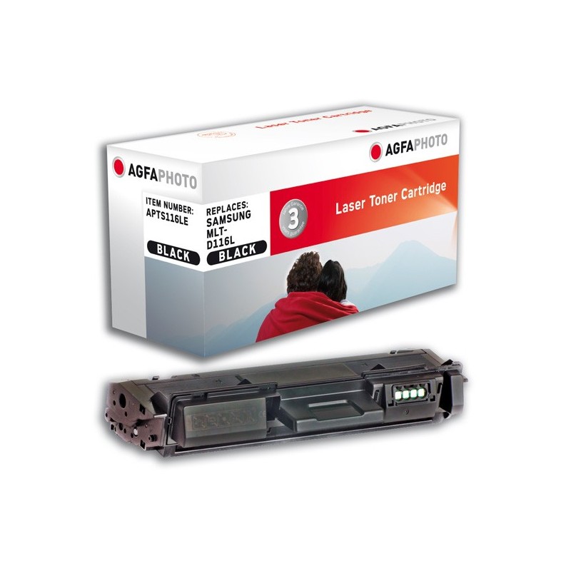 AgfaPhoto APTS116LE cartuccia toner 1 pz Nero