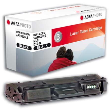 AgfaPhoto APTS116LE cartuccia toner 1 pz Nero