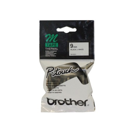 Brother MK221 nastro per etichettatrice Nero su bianco M