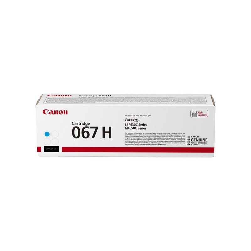 Canon 067H cartuccia toner 1 pz Originale Ciano