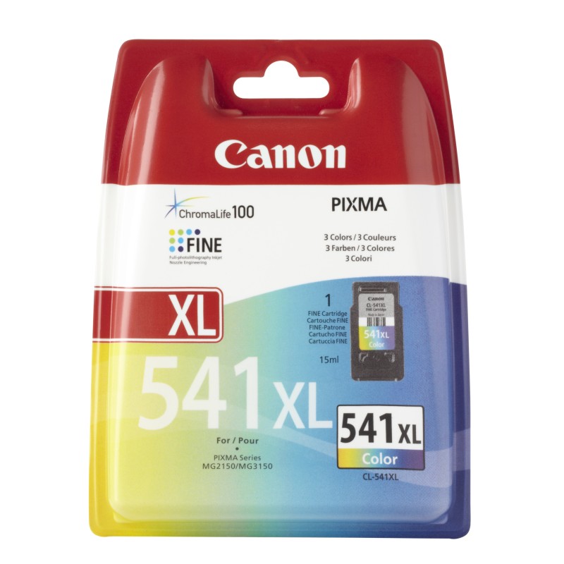 Canon CL-541 XL cartuccia d'inchiostro 1 pz Originale Ciano, Magenta, Giallo