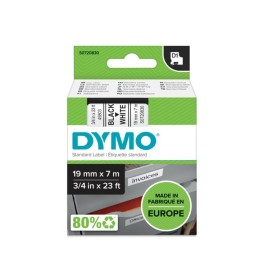 DYMO D1 - Standard Etichette - Nero su bianco - 19mm x 7m