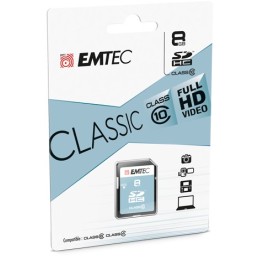 Emtec Classic 8 GB SDHC Classe 10