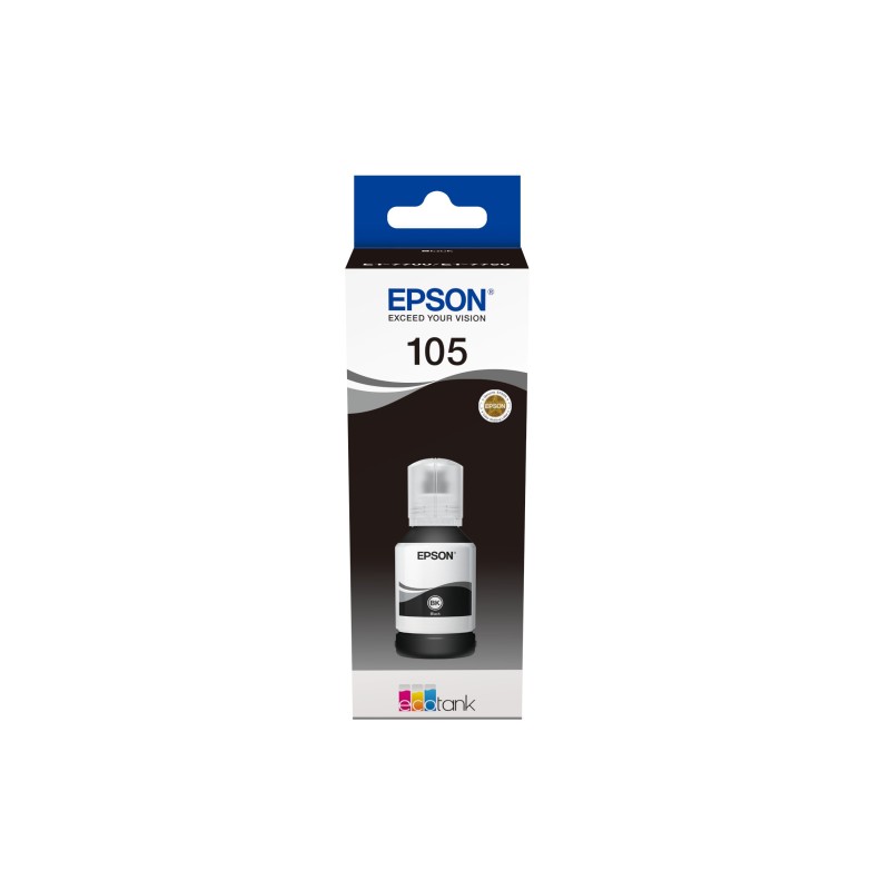 Epson 105 EcoTank Pigment Black ink bottle