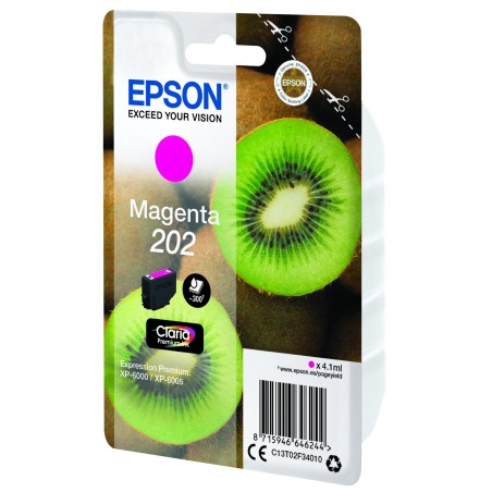 Epson Kiwi Singlepack Magenta 202 Claria Premium Ink