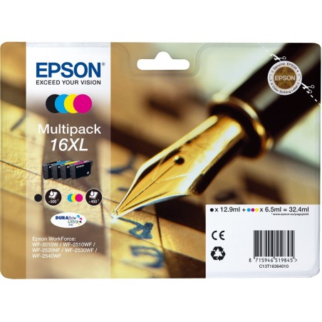 Epson Pen and crossword Multipack 16XL (4 colori)