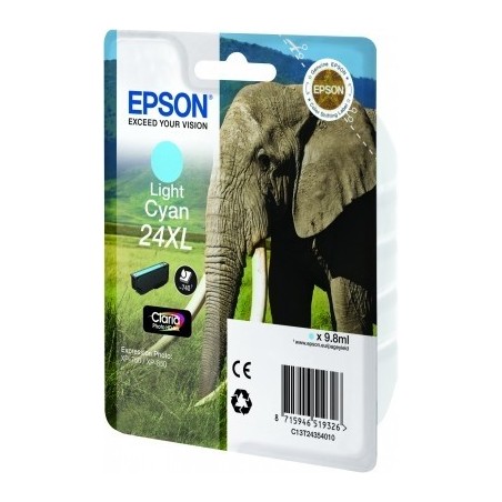 Epson Elephant Cartuccia Ciano chiaro XL