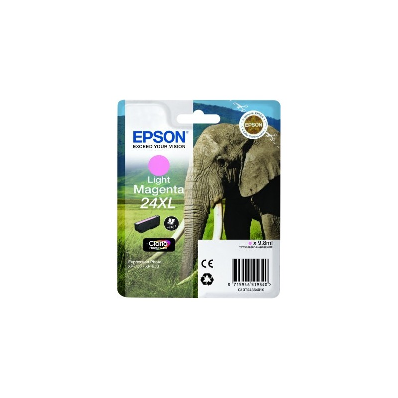 Epson Elephant Cartuccia Magenta chiaro XL