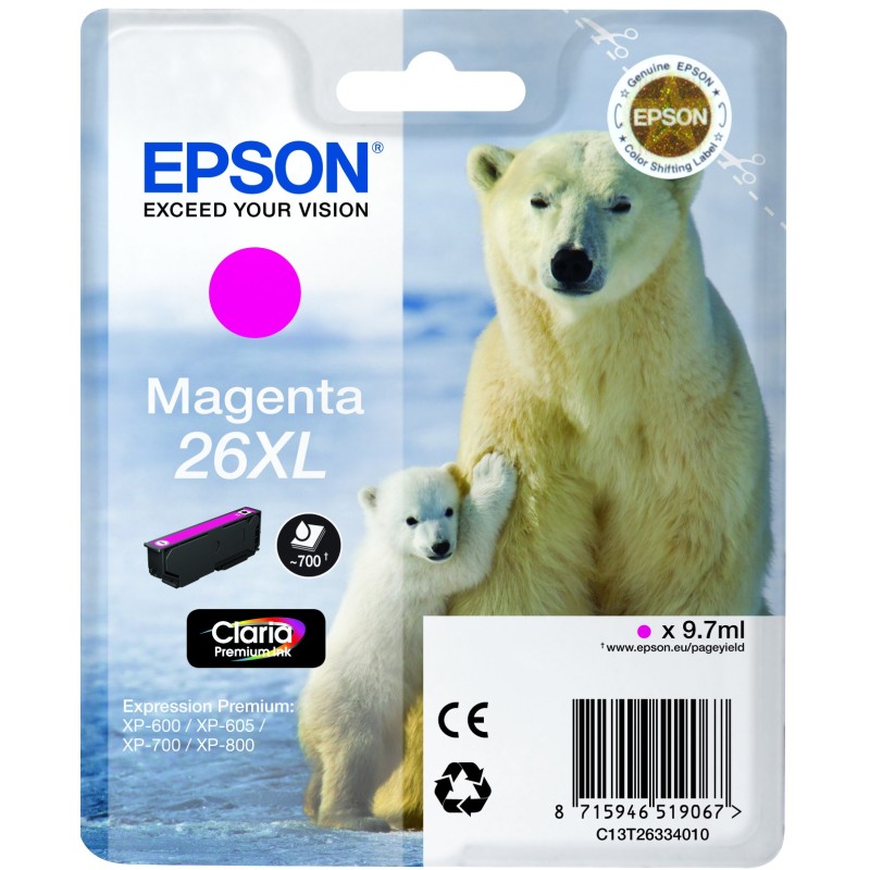 Epson Polar bear Cartuccia Magenta XL