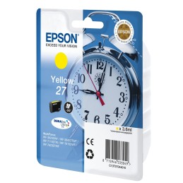 Epson Alarm clock 27 DURABrite Ultra cartuccia d'inchiostro 1 pz Originale Giallo