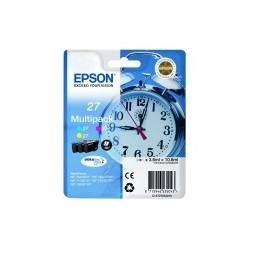 Epson Alarm clock 27XL DURABrite Ultra cartuccia d'inchiostro 1 pz Originale Resa elevata (XL) Ciano, Magenta, Giallo