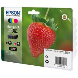 Epson Strawberry 29XL CMYK cartuccia d'inchiostro 1 pz Originale Resa elevata (XL) Nero, Ciano, Magenta, Giallo