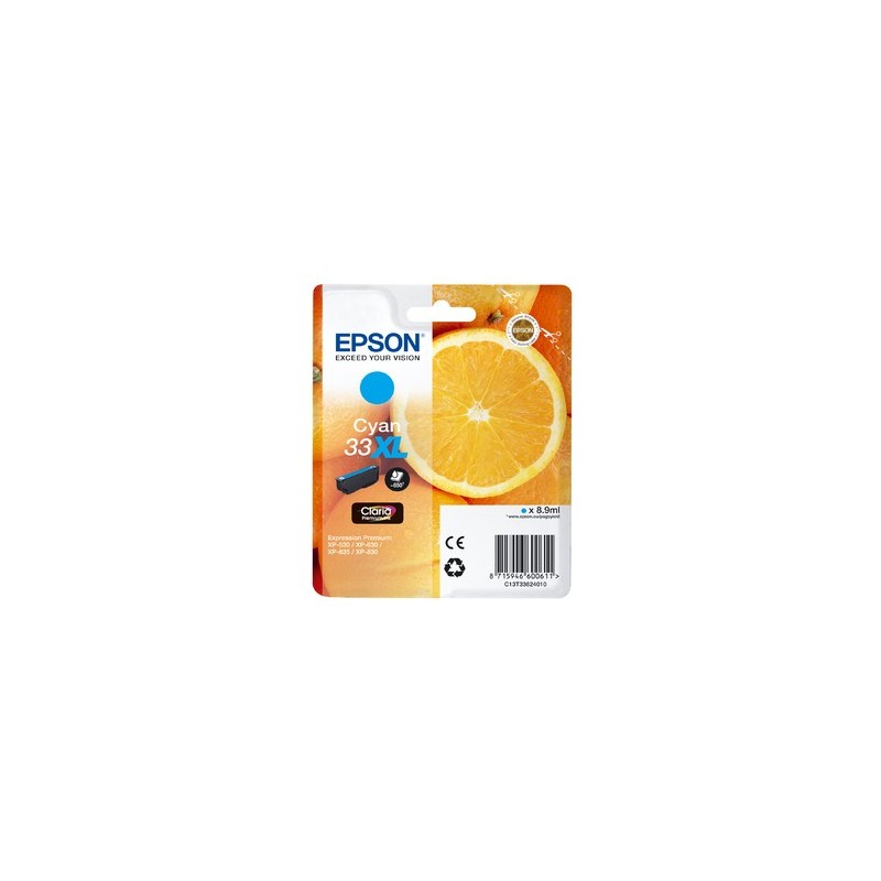 Epson Oranges C13T33624010 cartuccia d'inchiostro 1 pz Originale Ciano