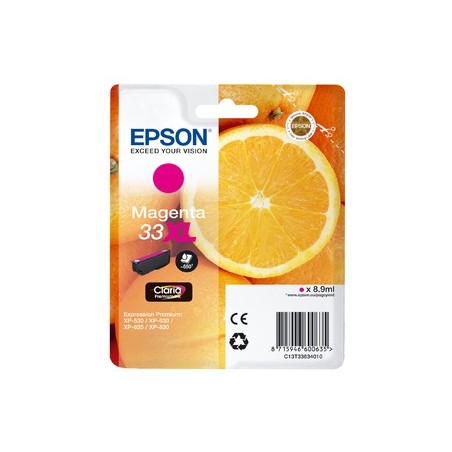 Epson Oranges C13T33634010 cartuccia d'inchiostro 1 pz Originale Magenta