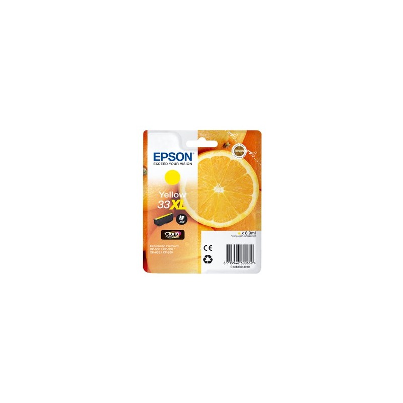 Epson Oranges C13T33644010 cartuccia d'inchiostro 1 pz Originale Giallo